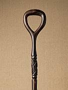 African Ebony wood walking stick