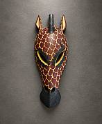African animal Kenya mask selection