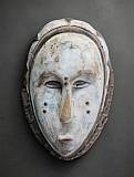 African Lega Bwami Society mask from the Democratic Republic of the Congo