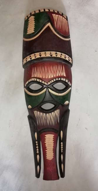 Swazi Zulu mask African Swazi mask