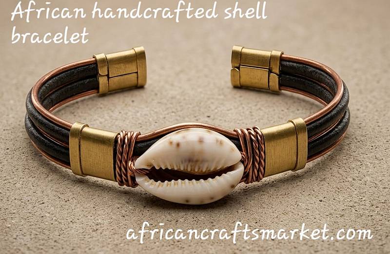 African shell bracelet