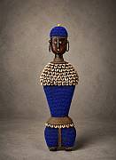 African Beaded Namji Doll African Beaded Namji Doll