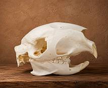 African Porcuine skull